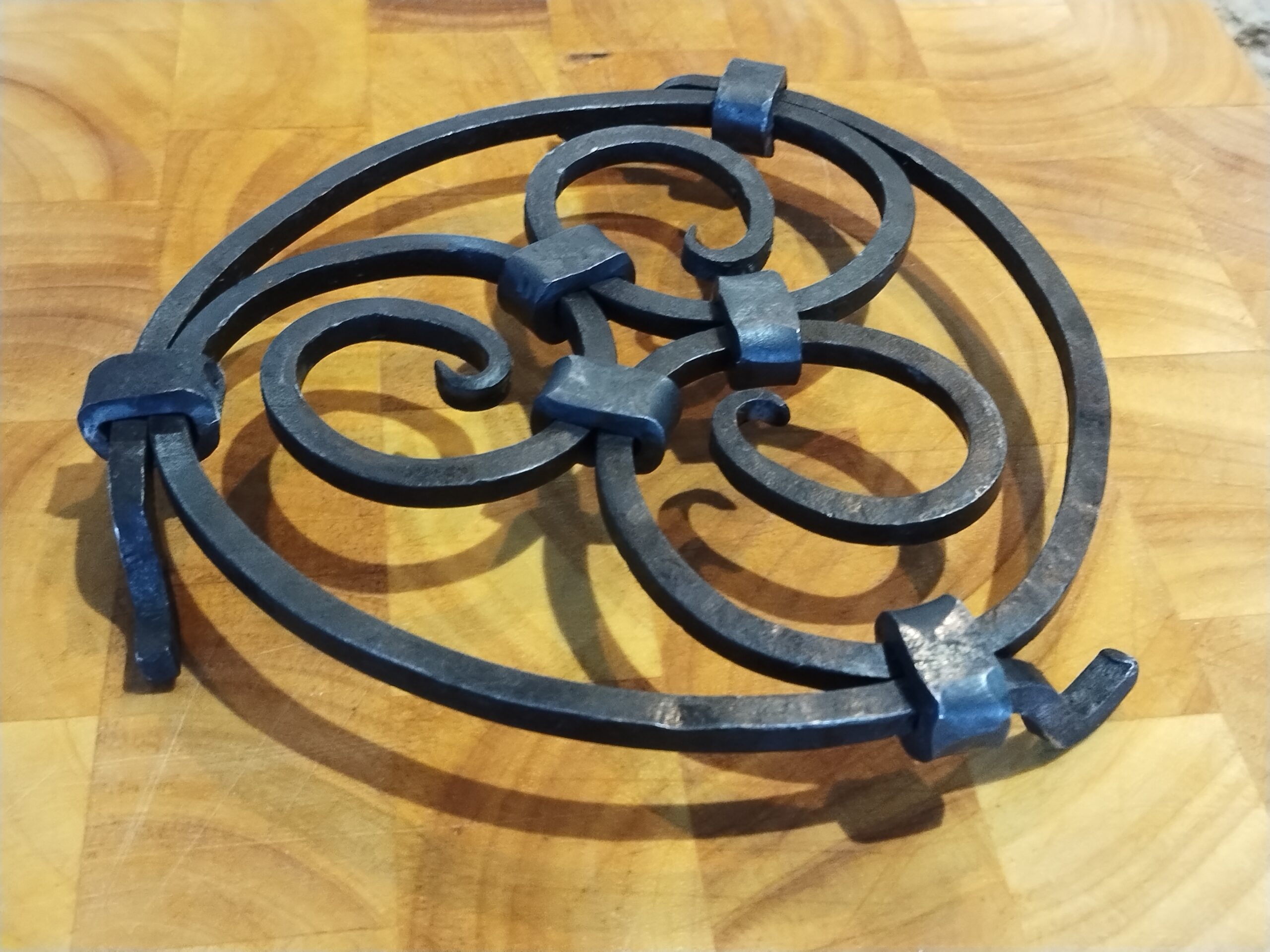 Hand Forged Trivet - made in Canada