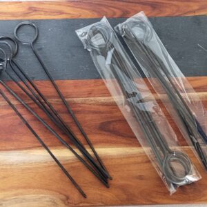 Hand Forged BBQ Skewers - made in Canada