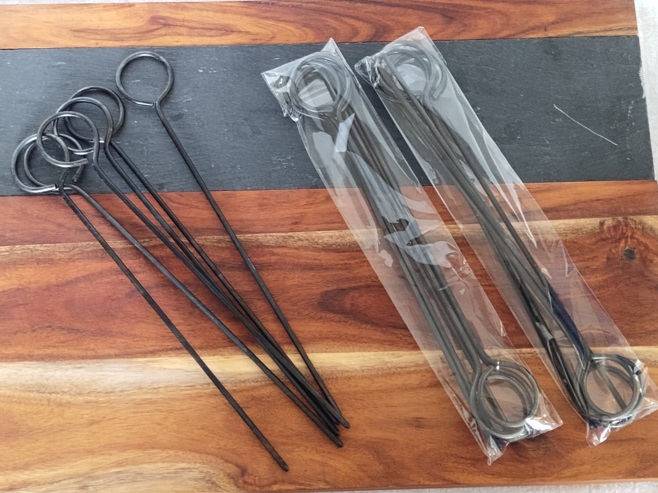 Hand Forged BBQ Skewers - made in Canada