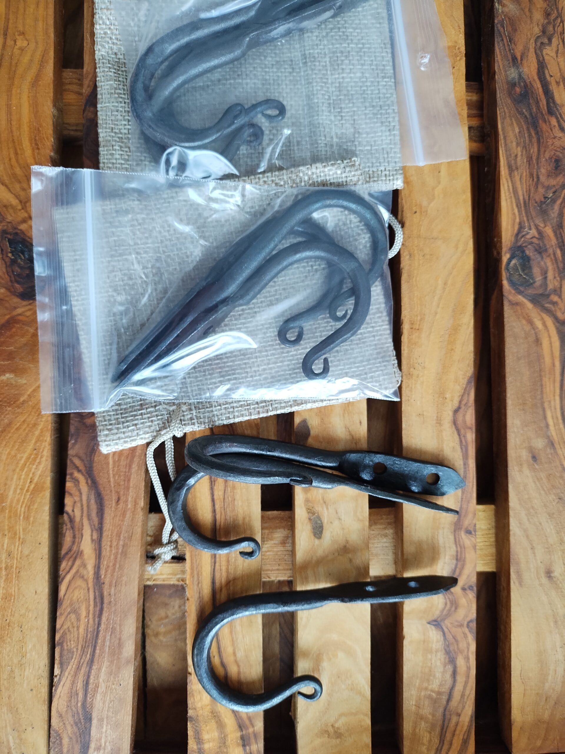 Hand Forged Wall Hooks - made in Canada