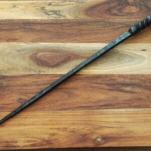 Hand forged BBQ meat flipper