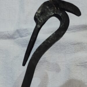 Heron Fire Poker - hand forged in Canada