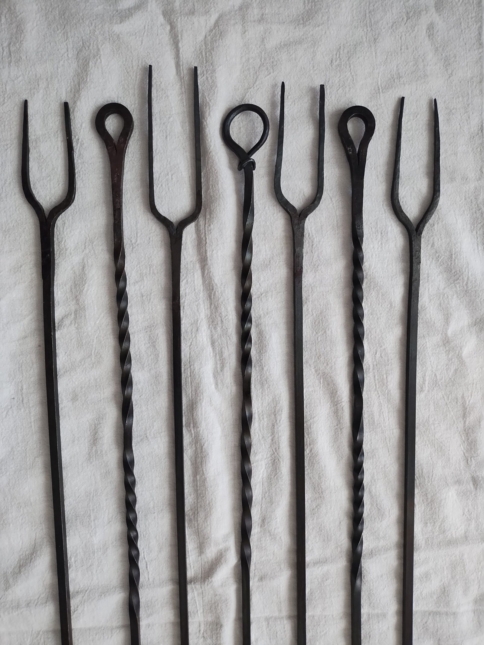 Hand Forged Roasting Forks - made in Canada